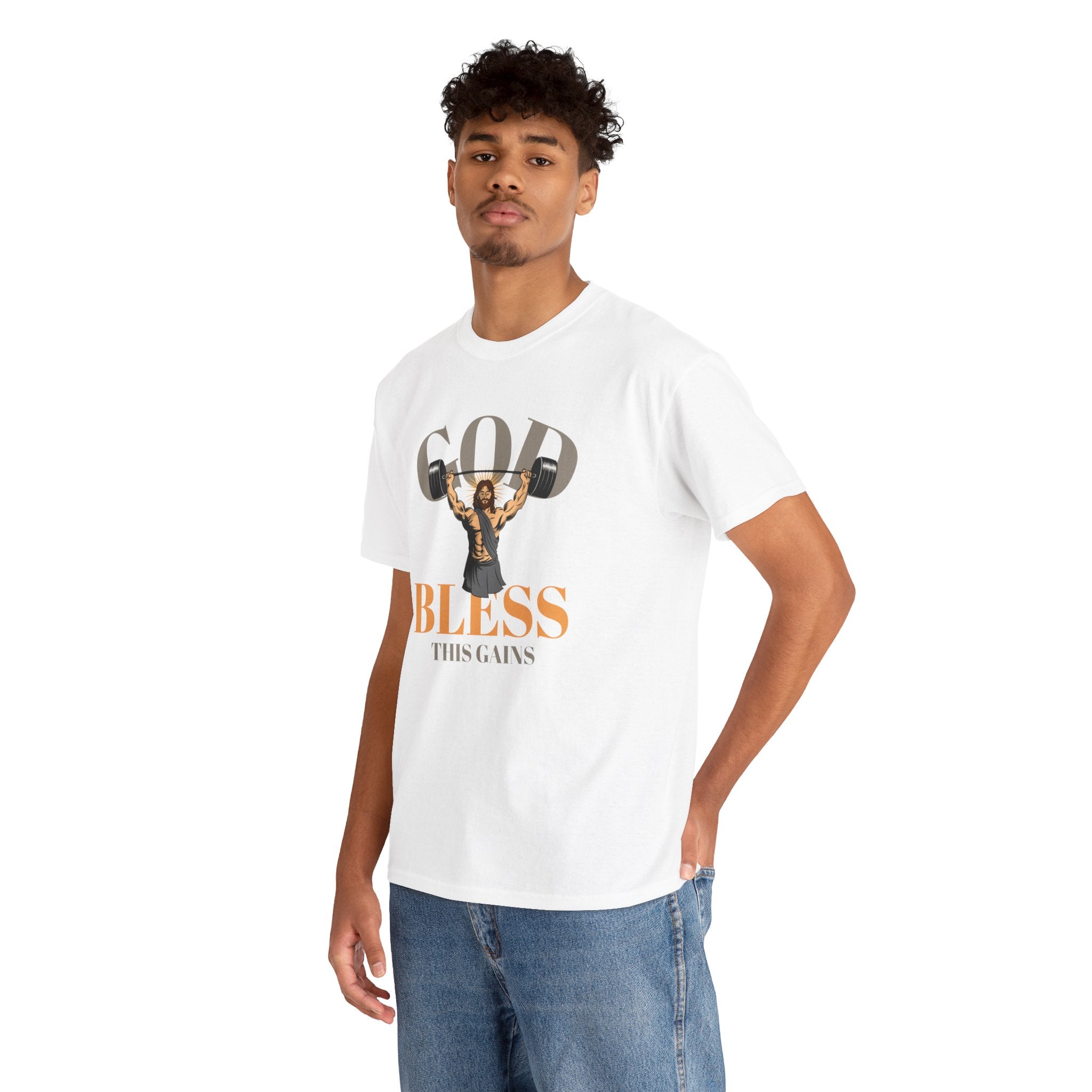 'God Bless this gains' T-shirt