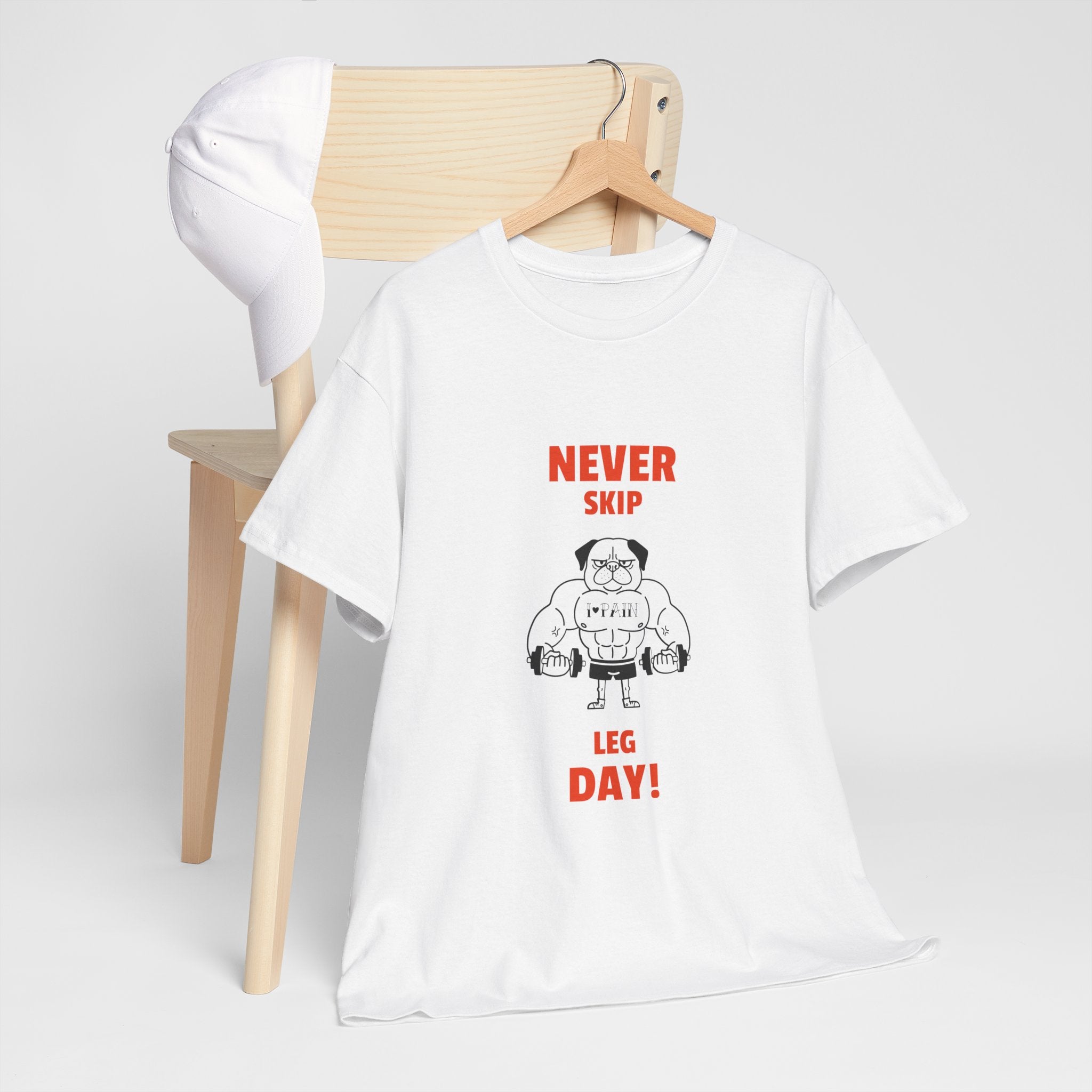 'Never skip leg day' Tshirt