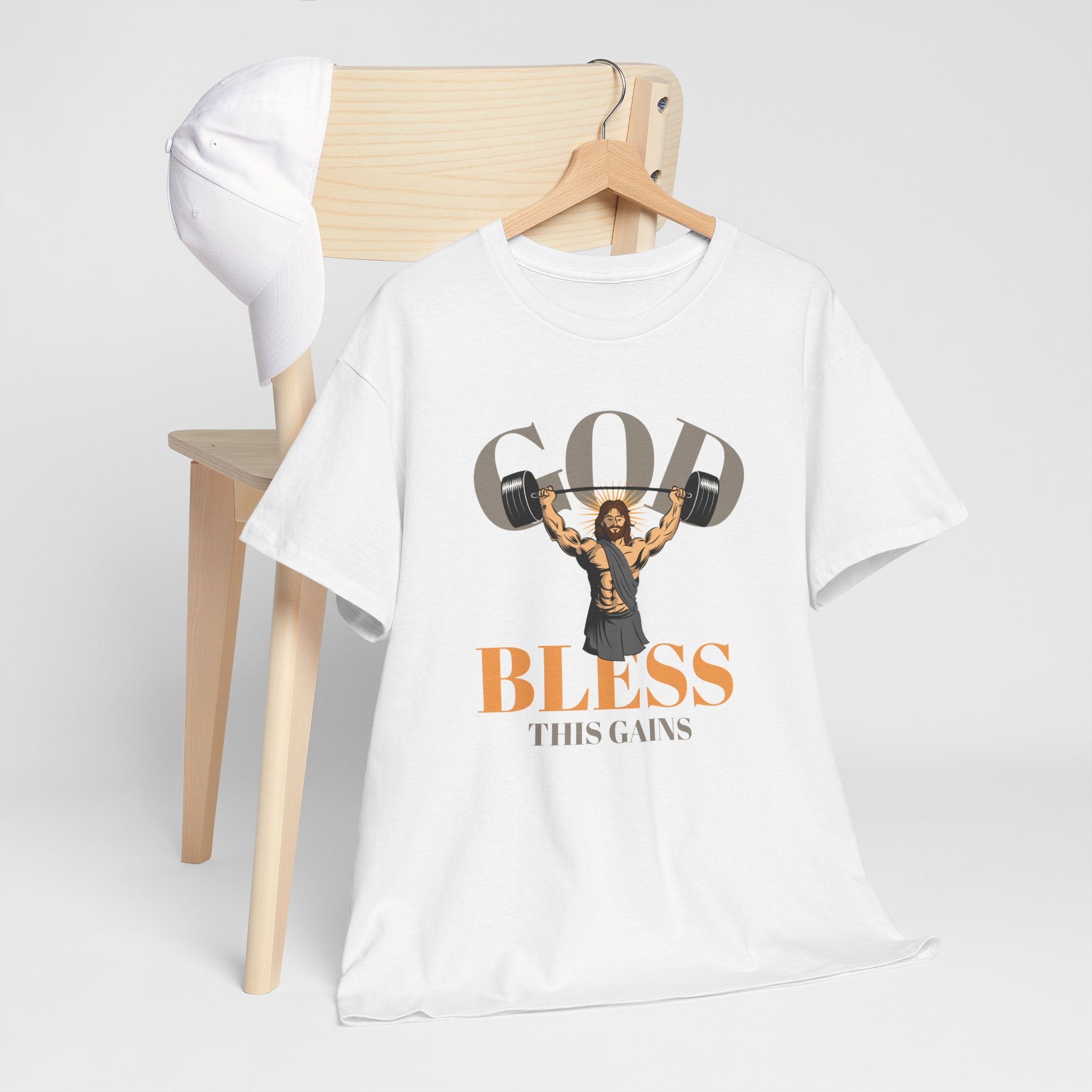 'God Bless this gains' T-shirt