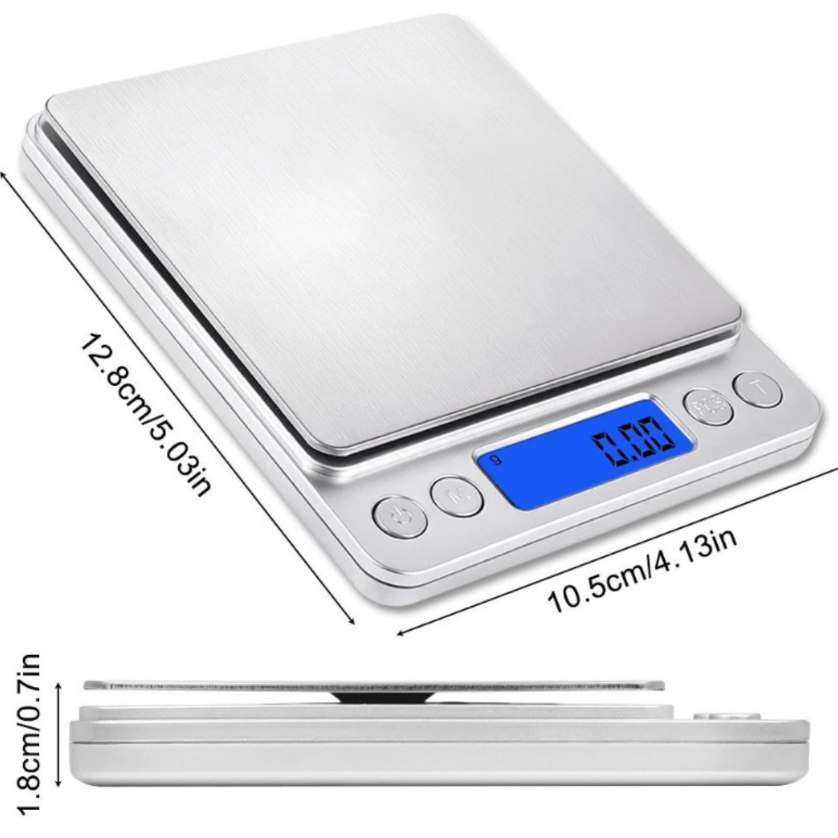 Digital Kitchen Scale 3kg/ 0.1g USB